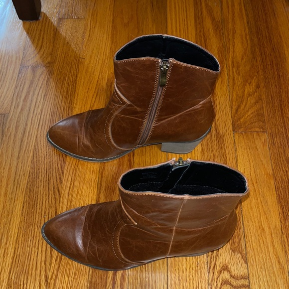 Nomad “Sundance” caramel tan vegan boots - Picture 4 of 8
